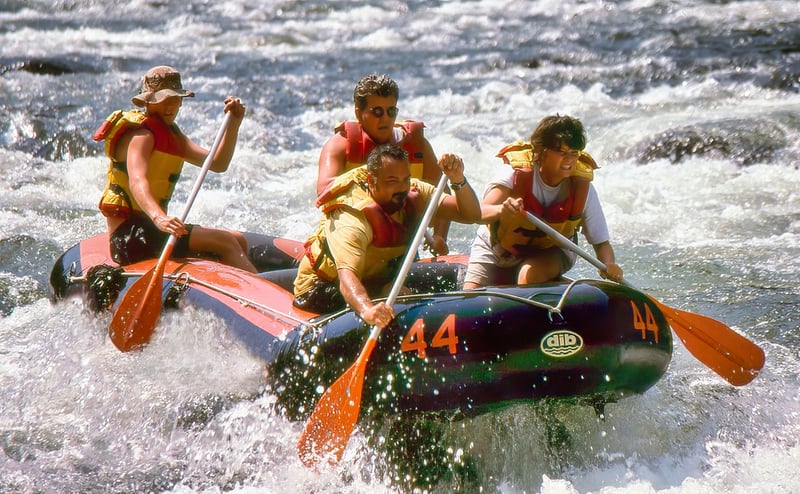 Rafting on Rapids